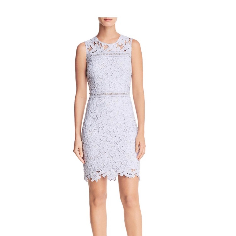 Bloomingdales Floral Lace Sheath Dress